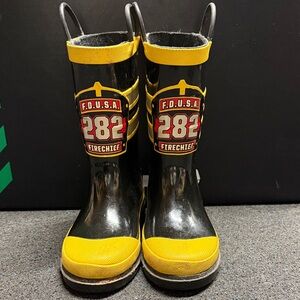Western Chief Firefighter Boots - Black and Yellow